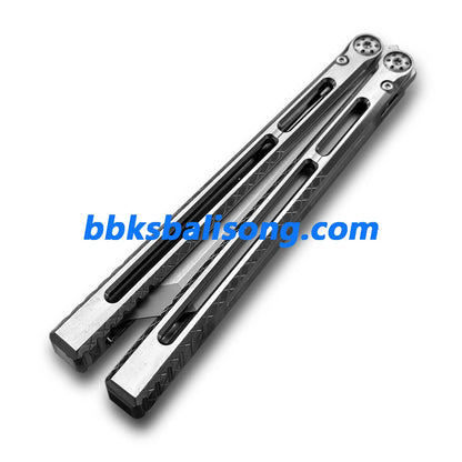 BaliX Telesto Clone Balisong Titanium Handle