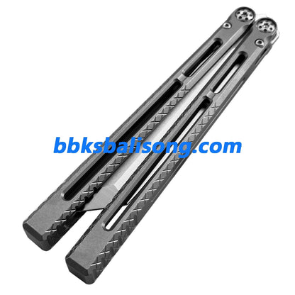 BaliX Telesto Clone Balisong Titanium Handle