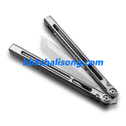 BaliX Telesto Clone Balisong Titanium Handle