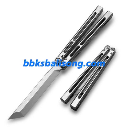 BaliX Telesto Clone Balisong Titanium Handle