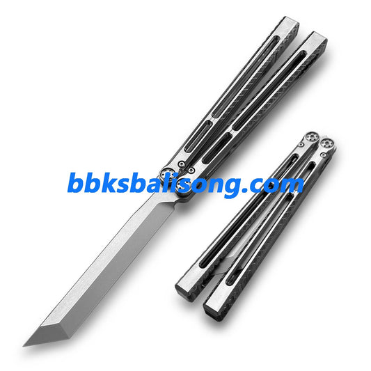 BaliX Telesto Clone Balisong Titanium Handle