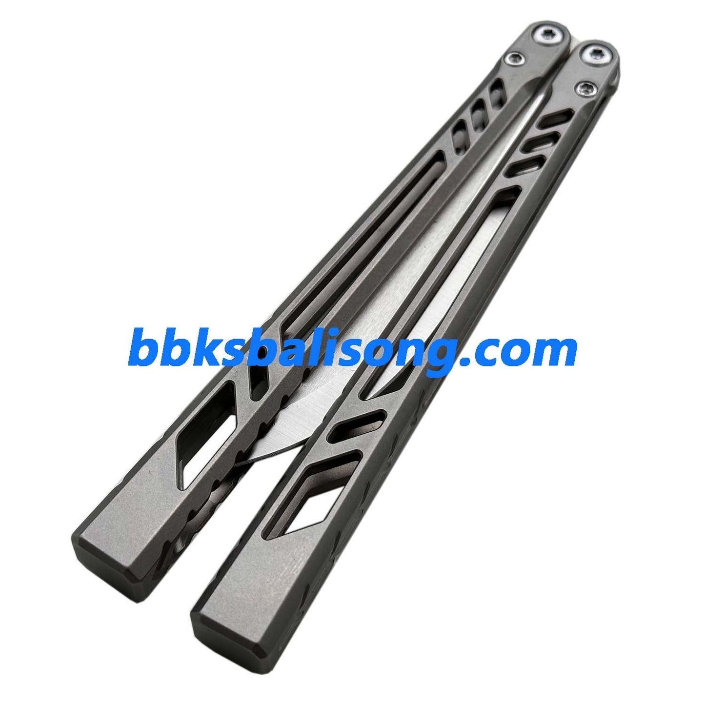 BaliX Ti BB (Titanium Barebones) Balisong Clone Titanium Handle Bushing System