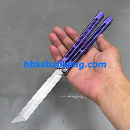 BaliX Telesto Clone Balisong Titanium Handle