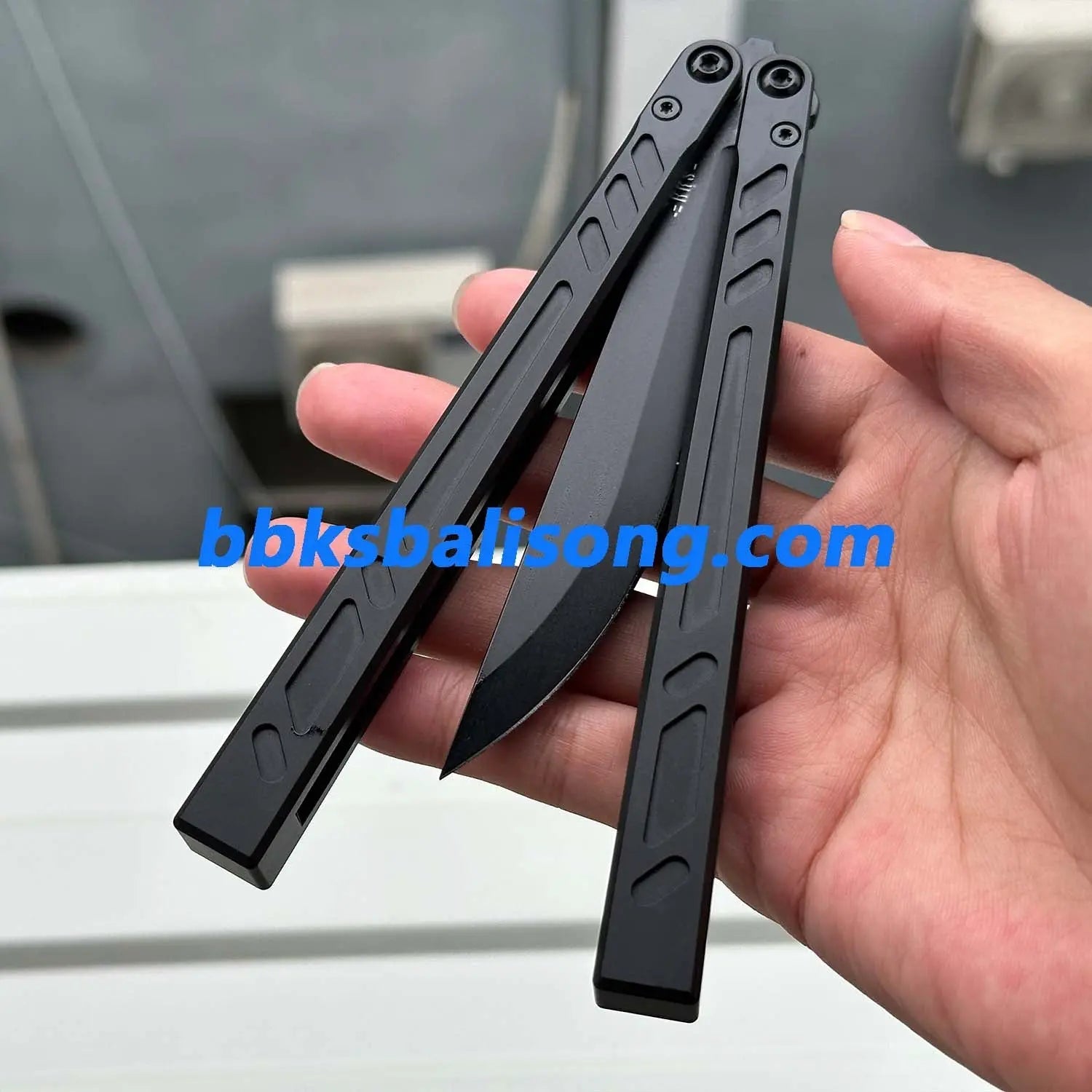 New Baliplus Barebones Balisong Clone 7075 Aluminum Channel Handle BBKSbalisong