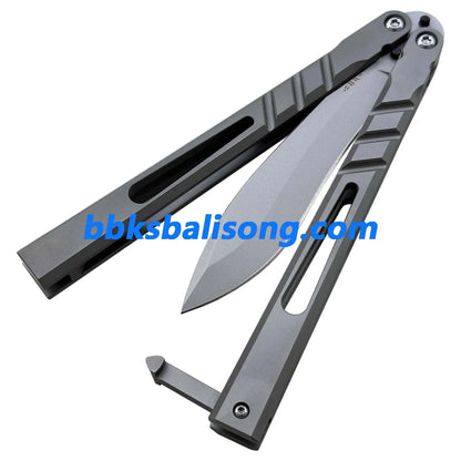 Baliplus BRS CHAB Channel Alpha Beast Latchless or Latch Balisong Clone BBKSbalisong