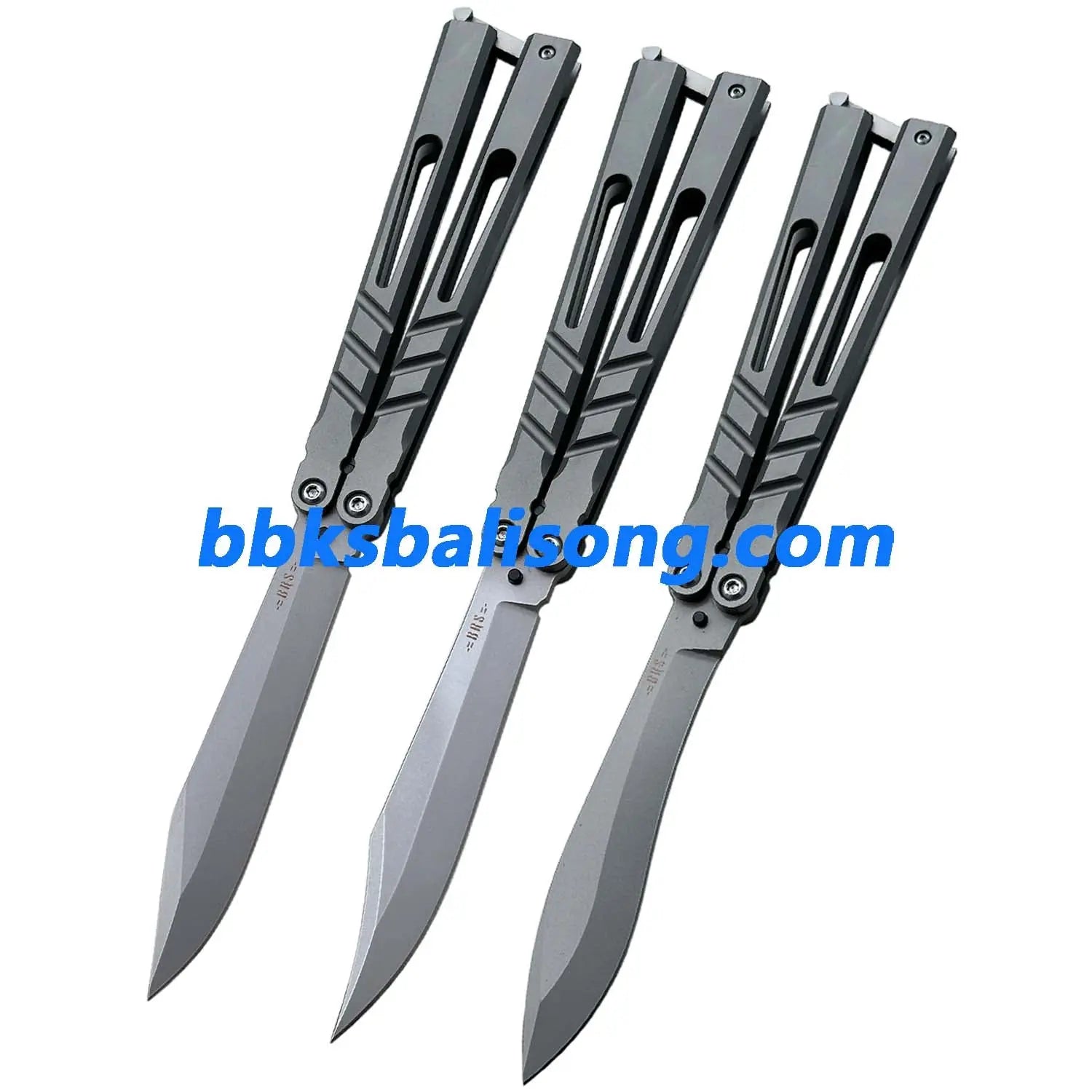 Baliplus BRS CHAB Channel Alpha Beast Latchless or Latch Balisong Clone BBKSbalisong