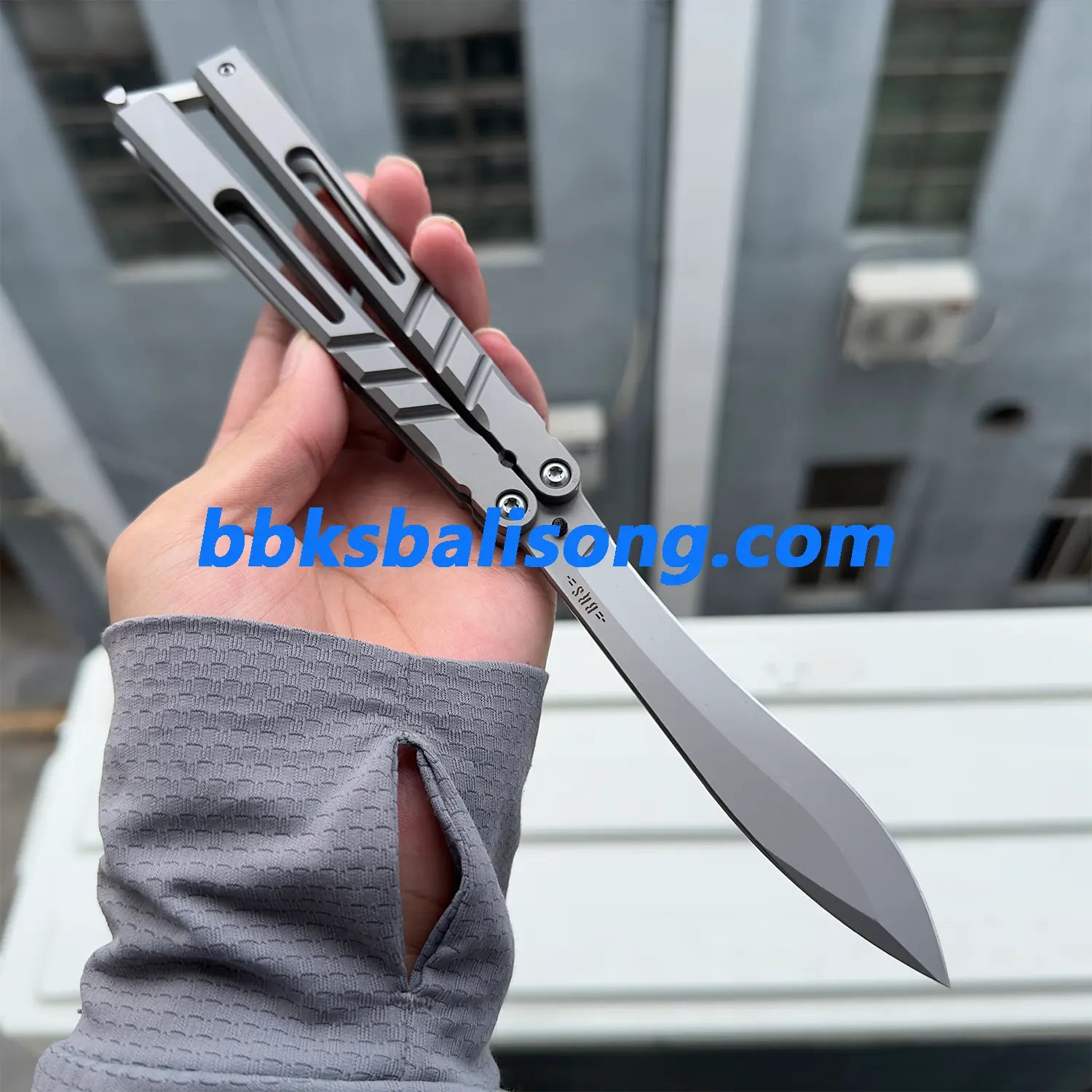 Baliplus BRS CHAB Channel Alpha Beast Latchless or Latch Balisong Clone BBKSbalisong