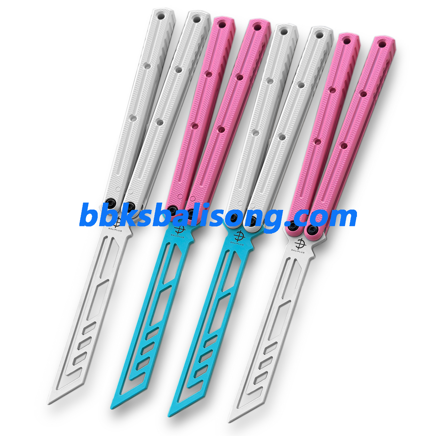 Baliplus Kraken V3 Balisong Clone Ceramic Coating Handle Sapphire Blade