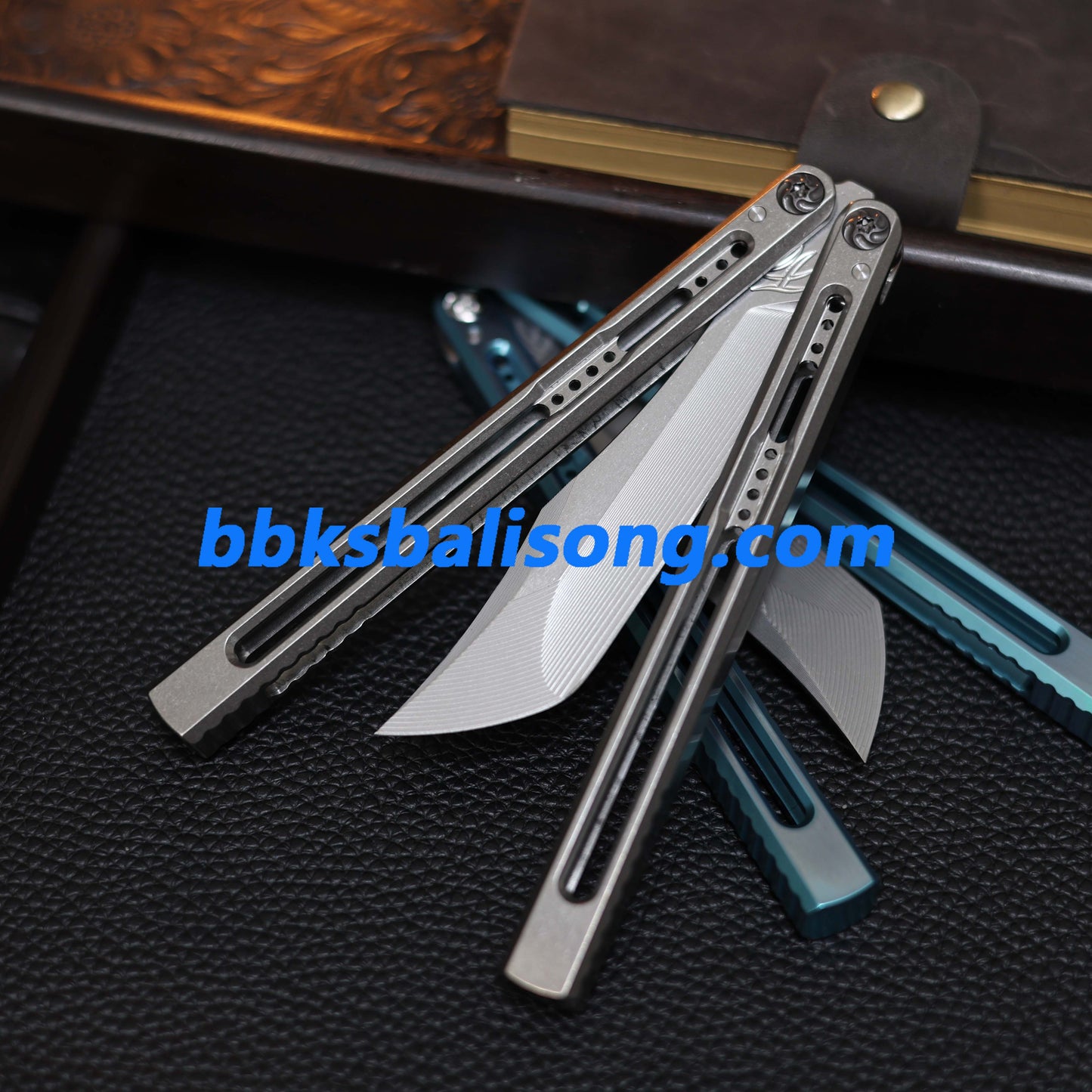 Baliplus Medusa V2 Balisong Clone Titanium Handle Bushings System