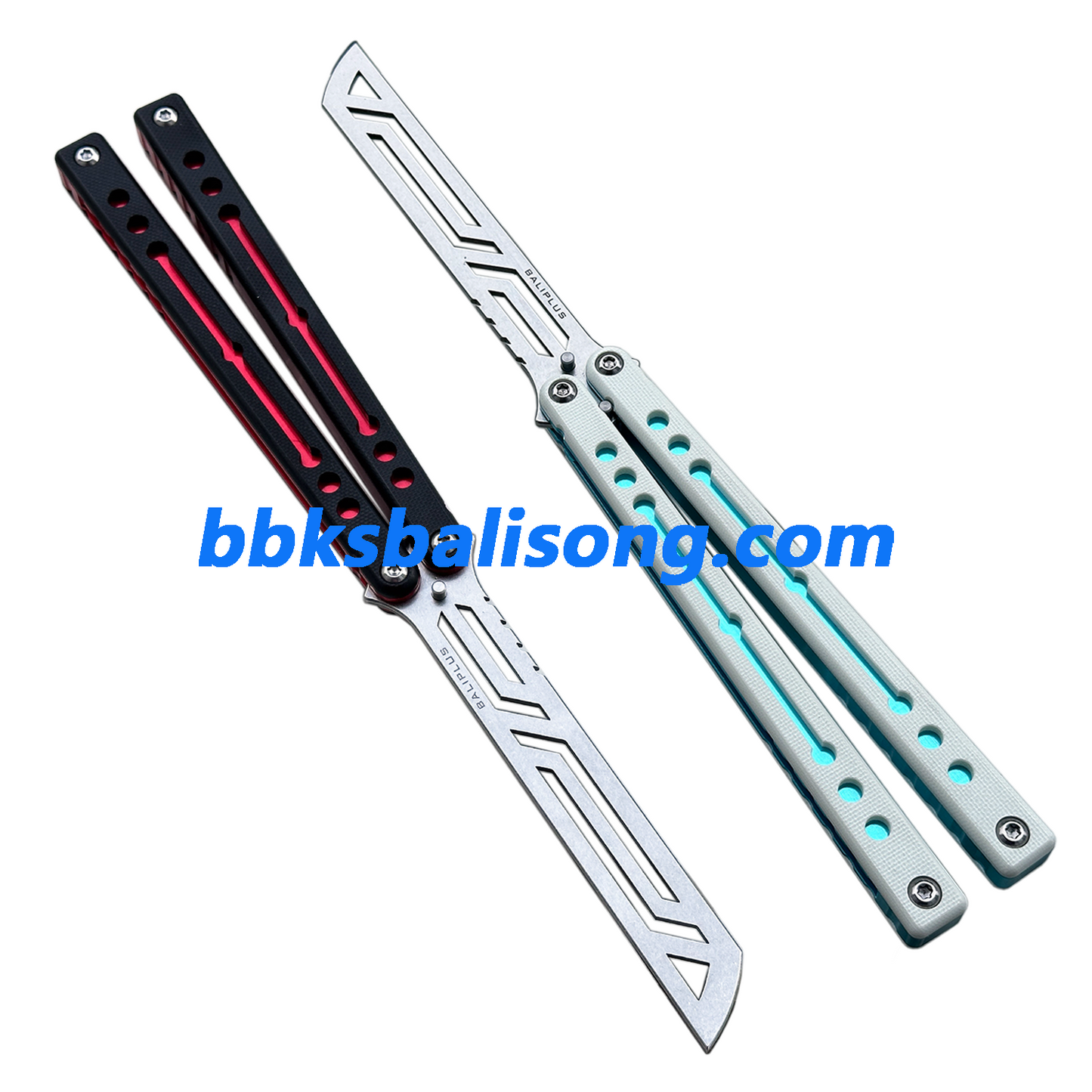 Baliplus Nautilus V2 Balisong Clone G10+7075 Aluminum Handle