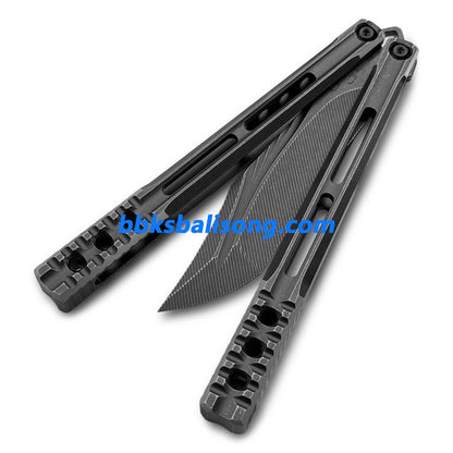 Baliplus Orca V1.5 Balisong Clone Titanium Handle Bushings System