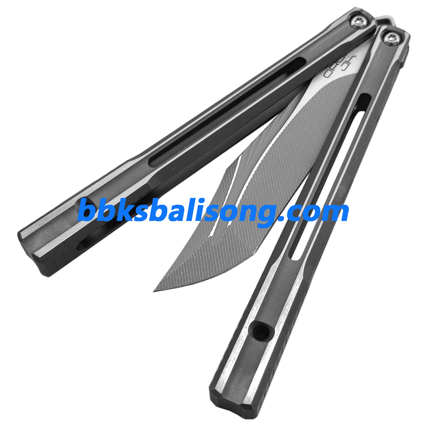 Baliplus Orca V2 Balisong Clone Titanium Handle