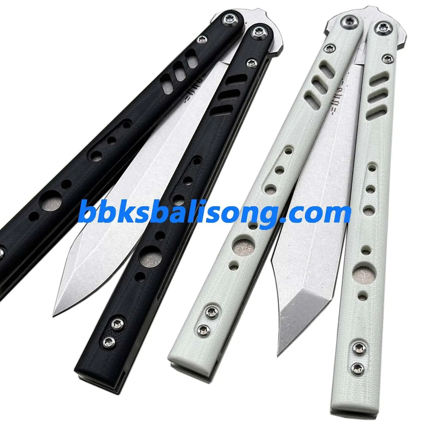 Baliplus Replicant (REP) Live Blade Balisong Clone G10+Titanium Handle BBKSbalisong