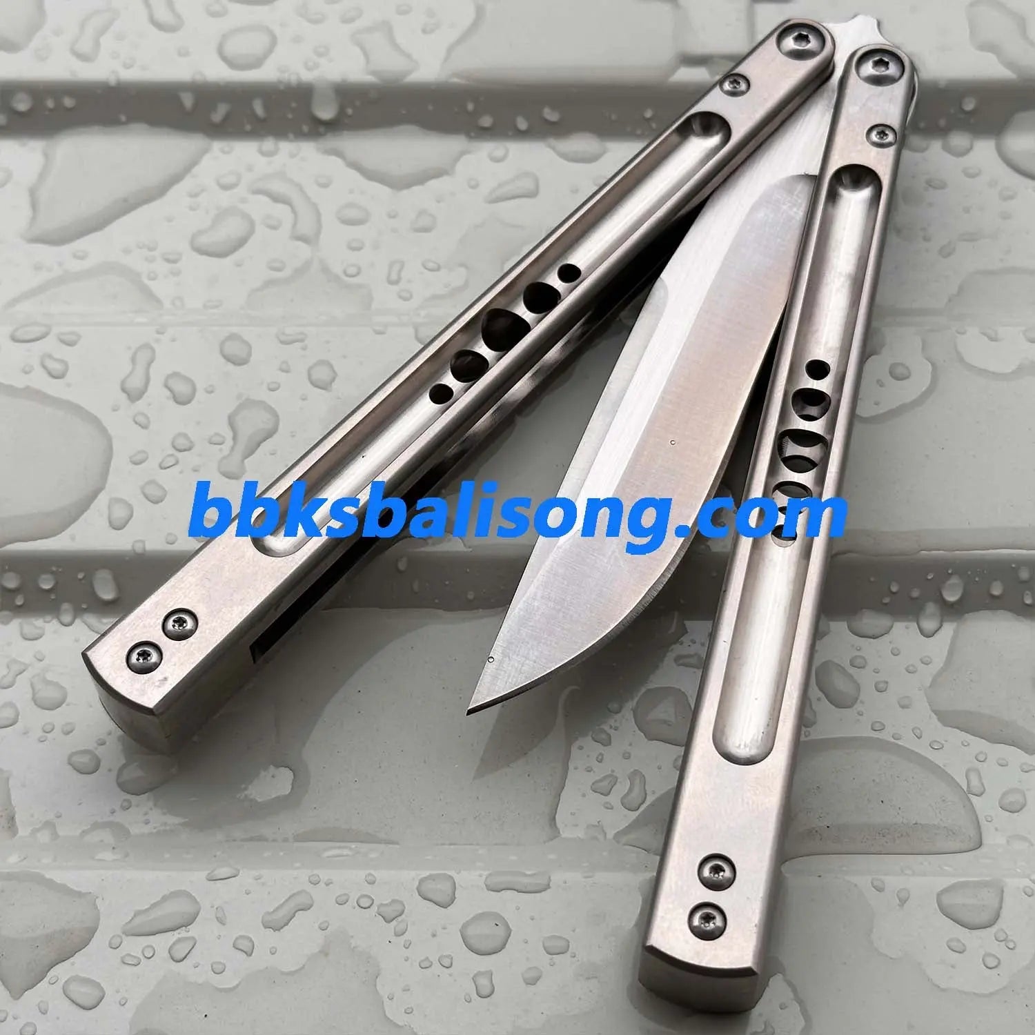 Baliplus Revolution（REVO）Balisong Clone Titanium Hnadle BBKSbalisong