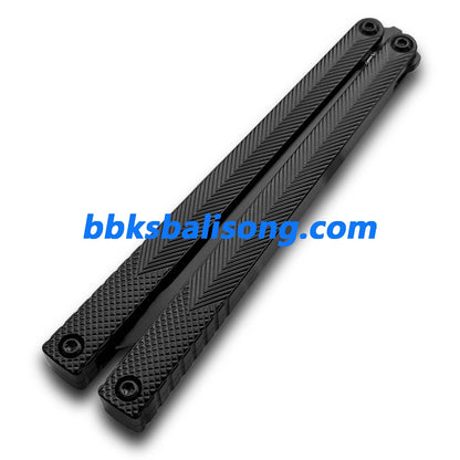 Baliplus Serif Balisong Clone Titanium Handle Bushings System