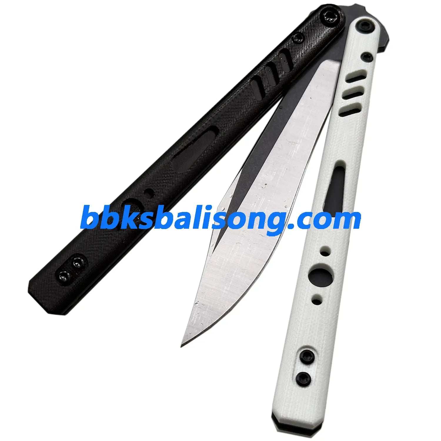 Baliplus Replicant (REP) Live Blade Balisong Clone G10+Titanium Handle BBKSbalisong