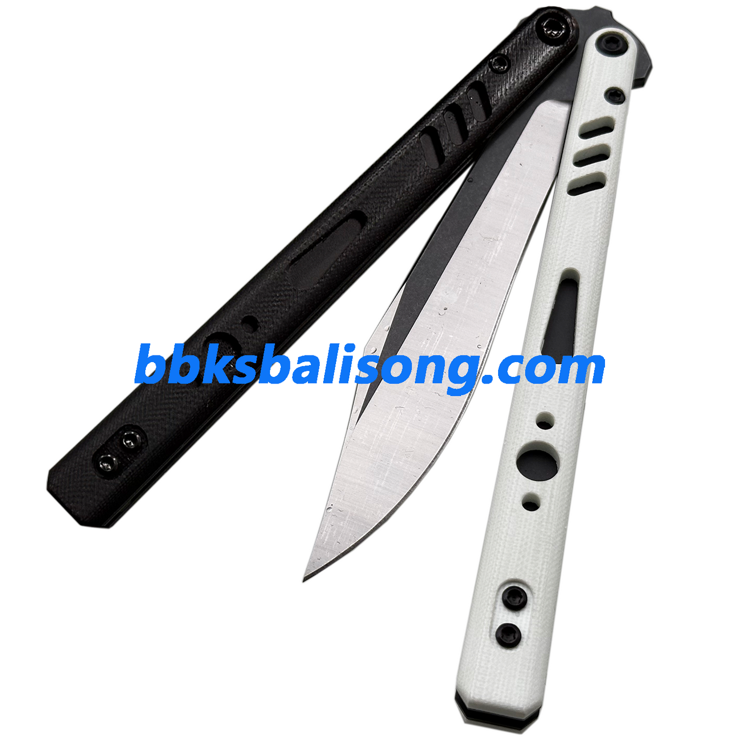 Baliplus Replicant (REP) Live Blade Balisong Clone G10+Titanium Handle