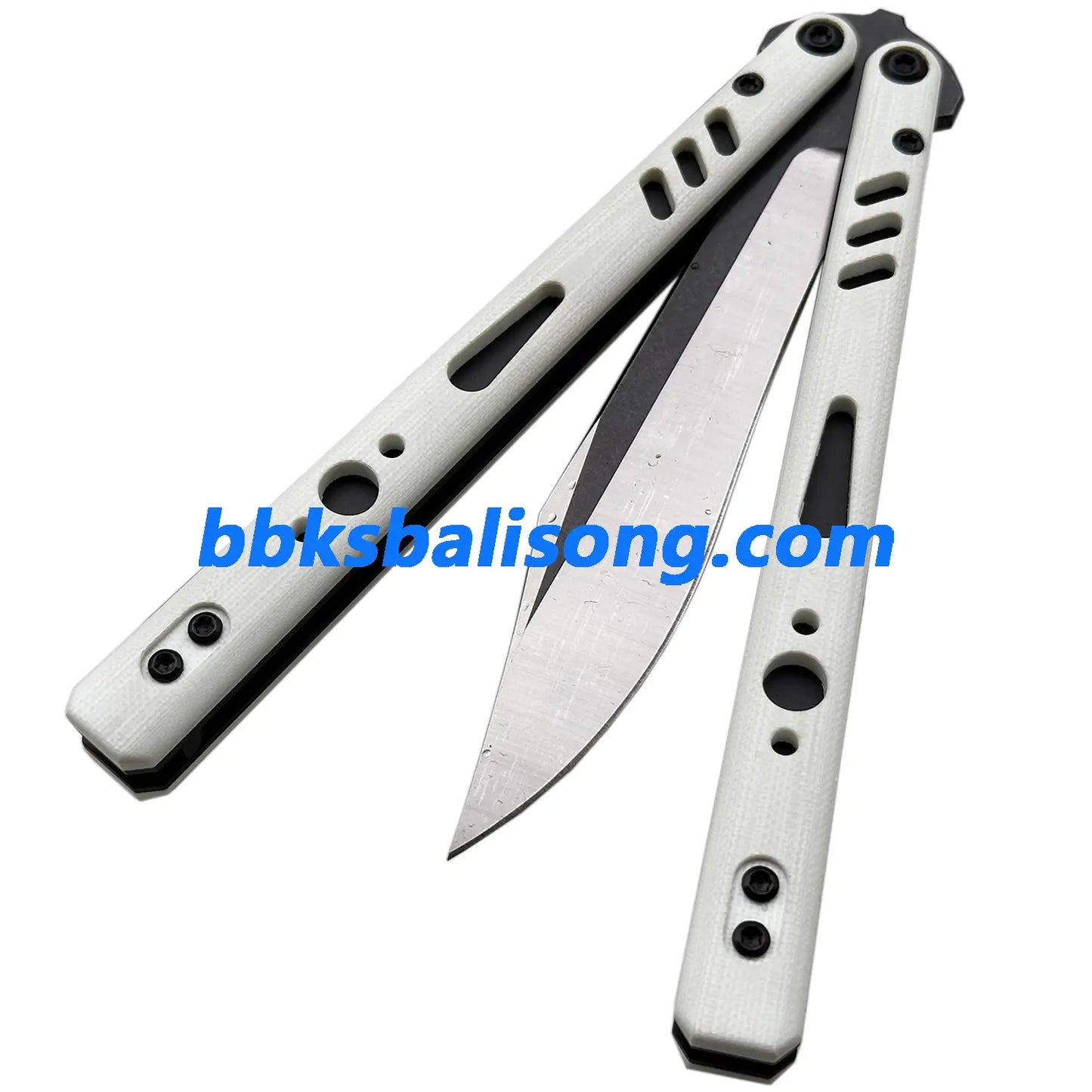 Baliplus Replicant (REP) Live Blade Balisong Clone G10+Titanium Handle BBKSbalisong