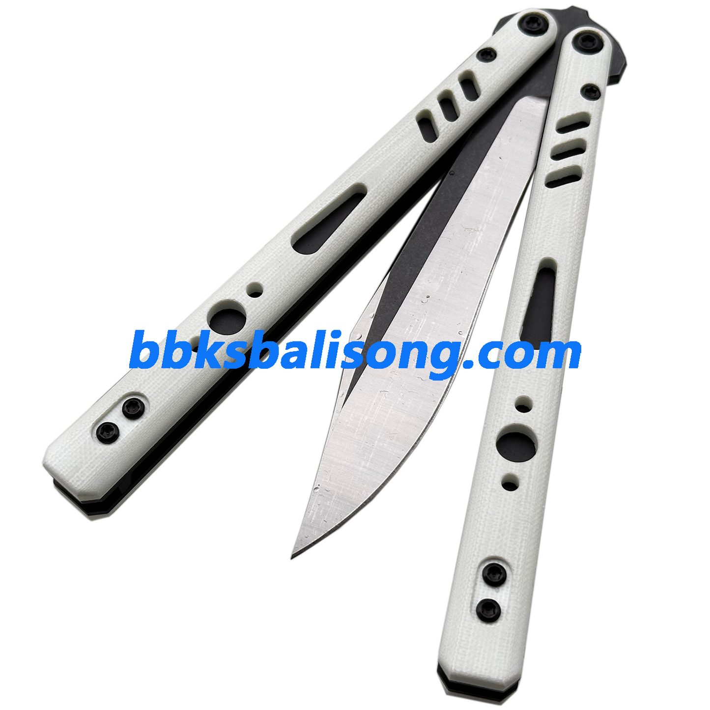 Baliplus Replicant (REP) Live Blade Balisong Clone G10+Titanium Handle