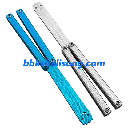 Baliplus Squiddy-AL Balisong Trainer Clone 6061 Aluminum Washer System