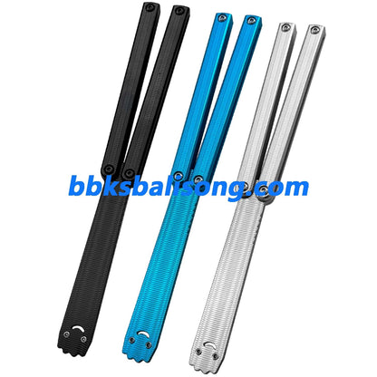 Baliplus Squiddy-AL Balisong Trainer Clone 6061 Aluminum Washer System