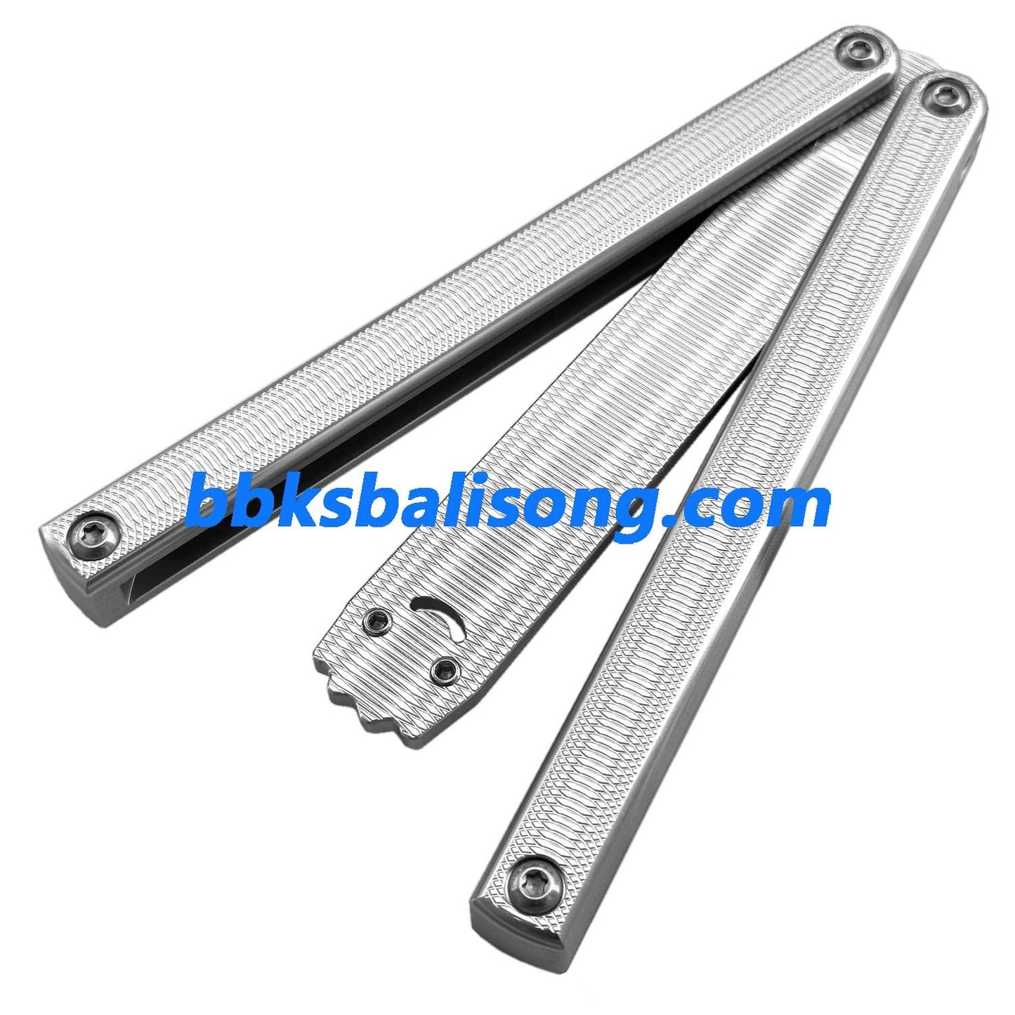 Baliplus Squiddy-AL Balisong Trainer Clone 6061 Aluminum Washer System