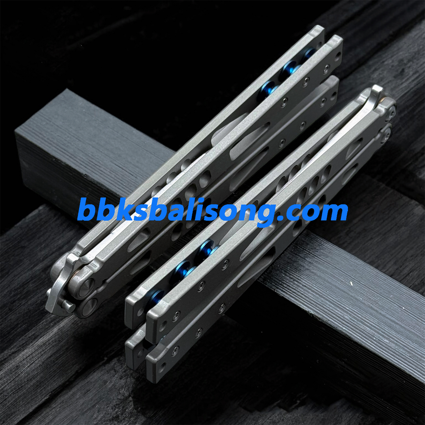 Baliplus Tachyon 2 Balisong Clone Titanium Handle