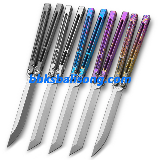 Baliplus Telesto Balisong Clone Titanium Handle