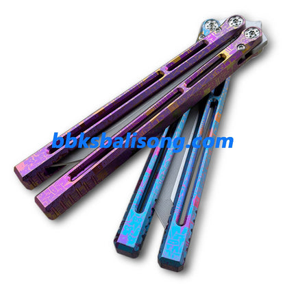 Baliplus Telesto Balisong Clone Titanium Handle