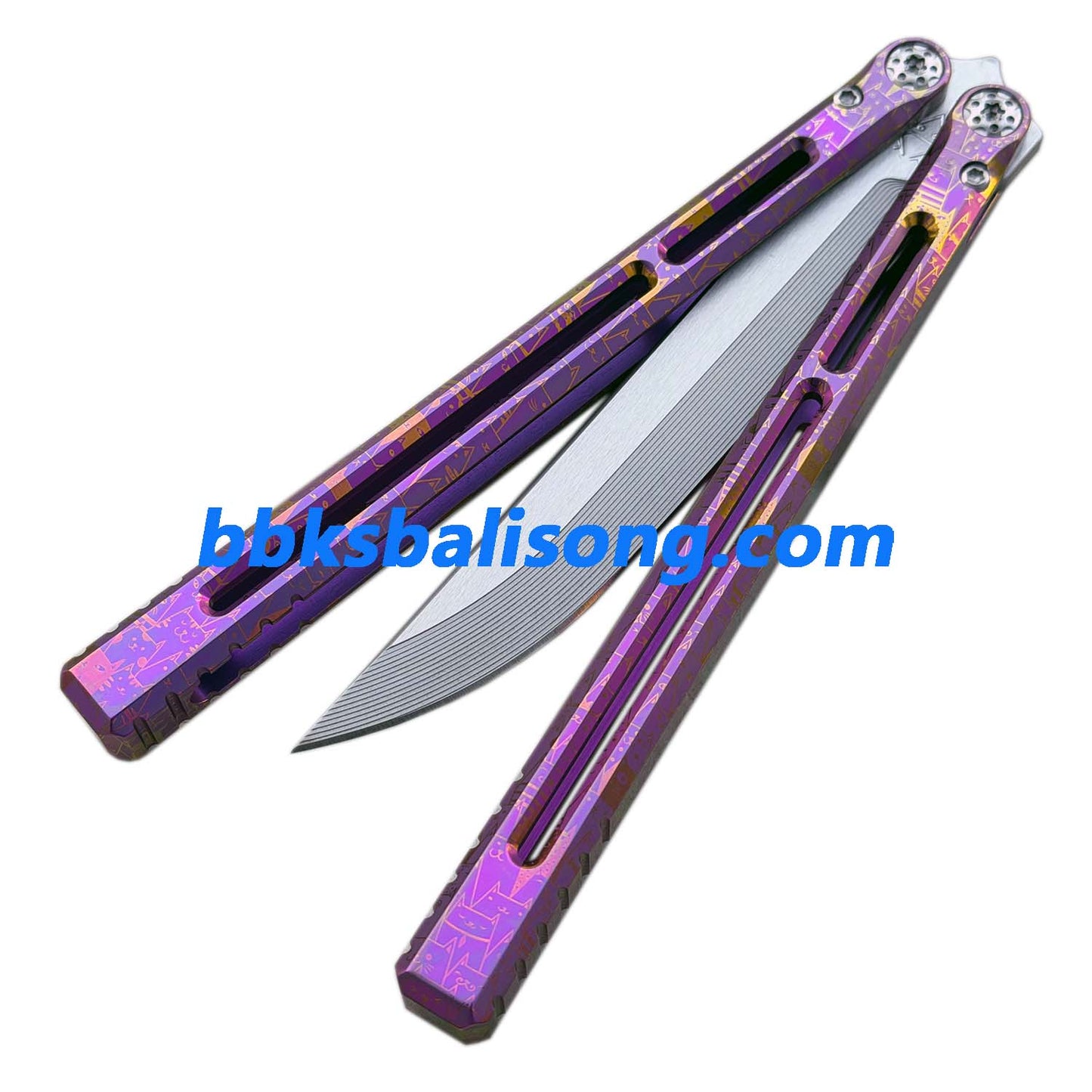 Baliplus Telesto Balisong Clone Titanium Handle