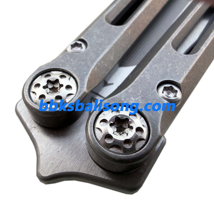 Baliplus Telesto Balisong Clone Titanium Handle