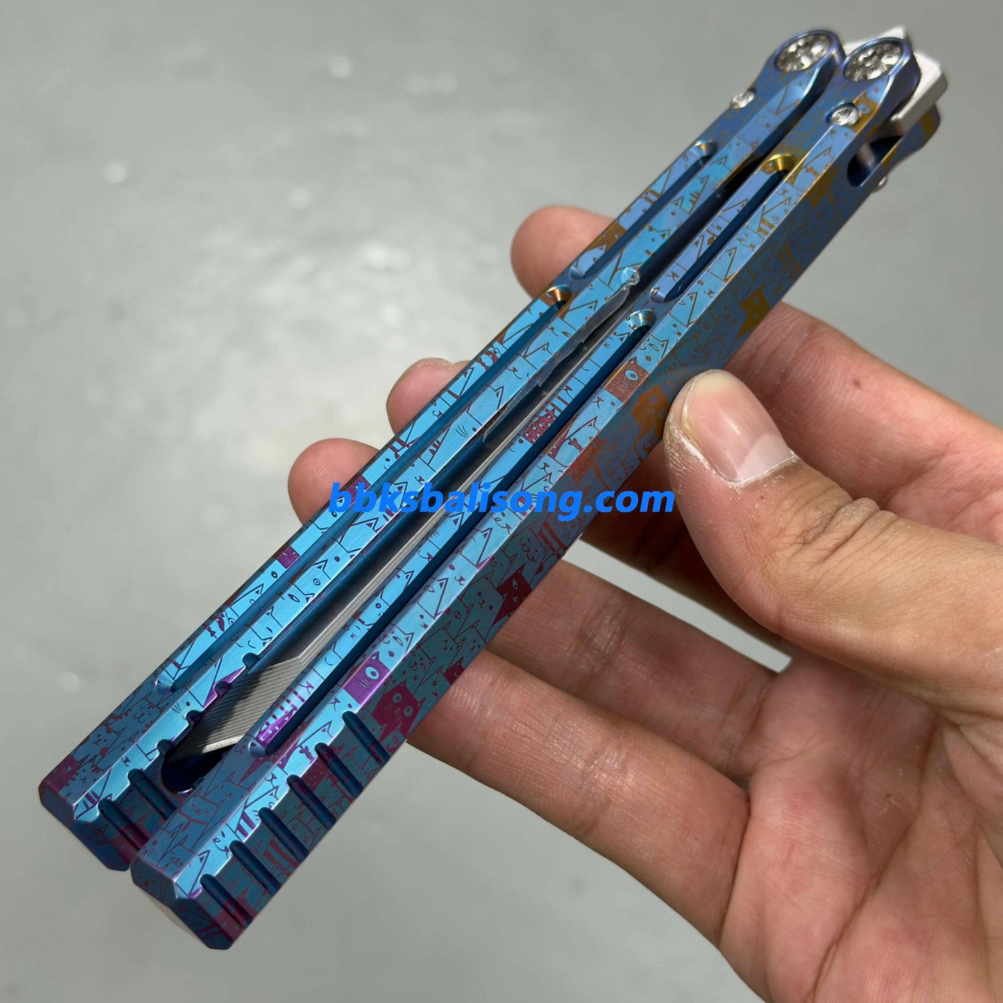 Baliplus Telesto Balisong Clone Titanium Handle
