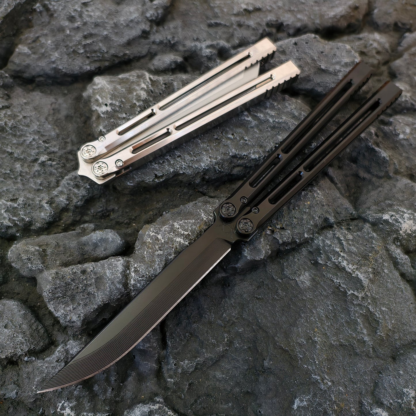 Baliplus Telesto Balisong Clone Titanium Handle