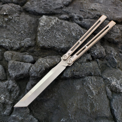 Baliplus Telesto Balisong Clone Titanium Handle