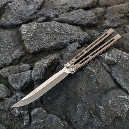 Baliplus Telesto Balisong Clone Titanium Handle