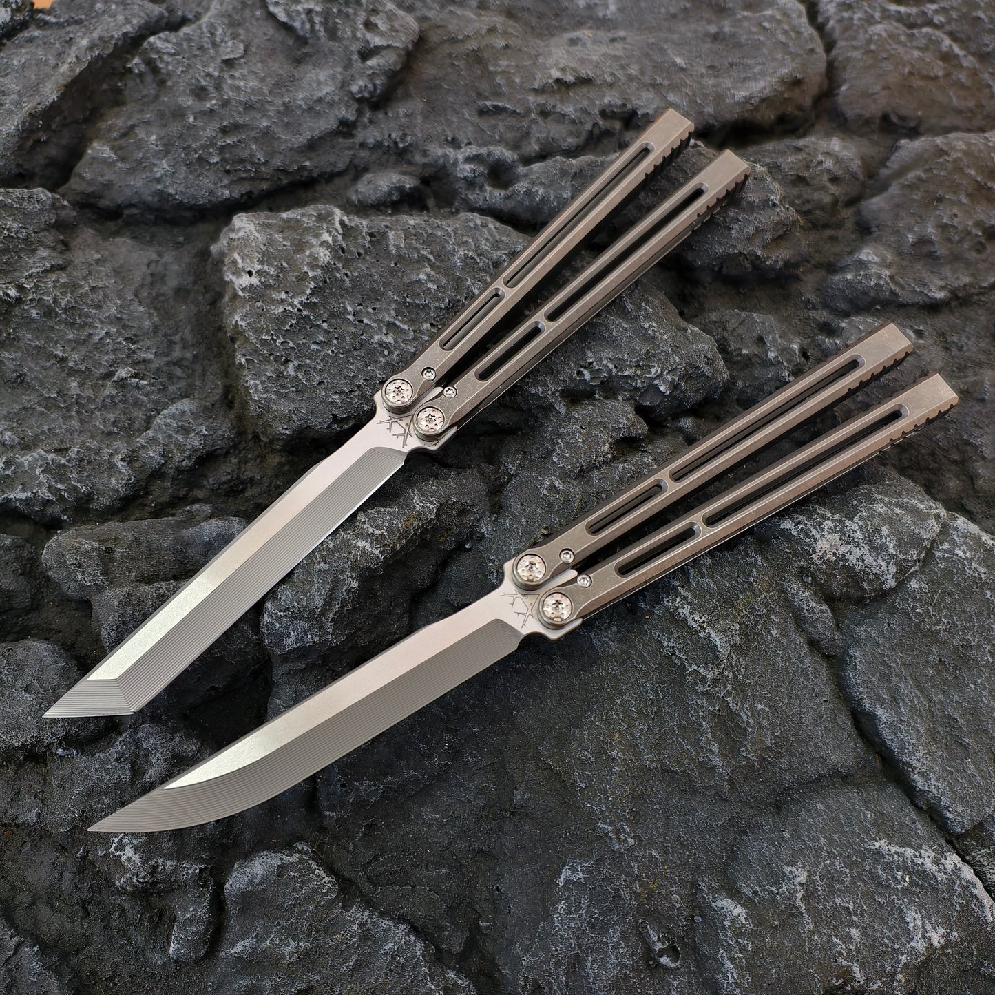 Baliplus Telesto Balisong Clone Titanium Handle