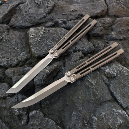 Baliplus Telesto Balisong Clone Titanium Handle
