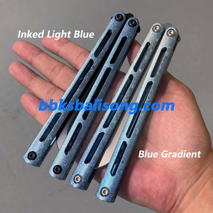 Baliplus Tsunami V4 Balisong Clone Ice Crystal Handle