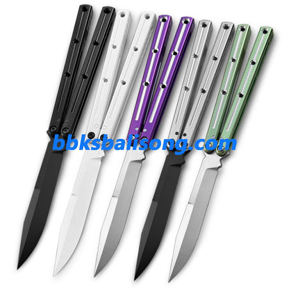Baliplus Weehawk Kraken V2.5 Live Balisong Clone 7075 Aluminum