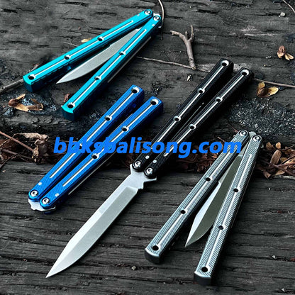 Baliplus Weehawk Kraken V3 Live Balisong Clone 7075 Aluminum (Limited Quantity)