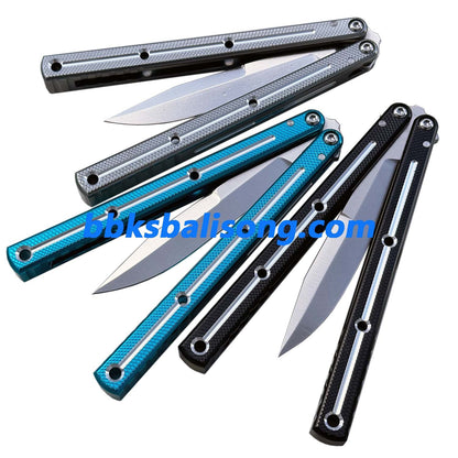 Baliplus Weehawk Kraken V3 Live Balisong Clone 7075 Aluminum (Limited Quantity)