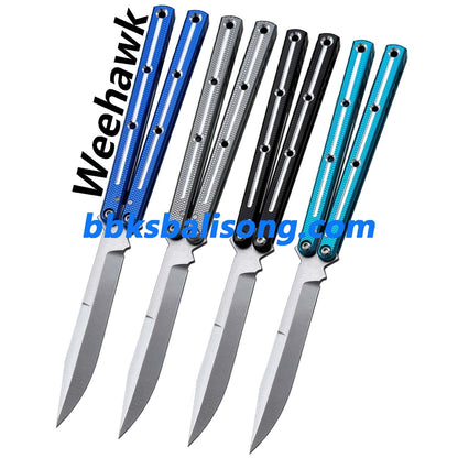 Baliplus Weehawk Kraken V3 Live Balisong Clone 7075 Aluminum (Limited Quantity)