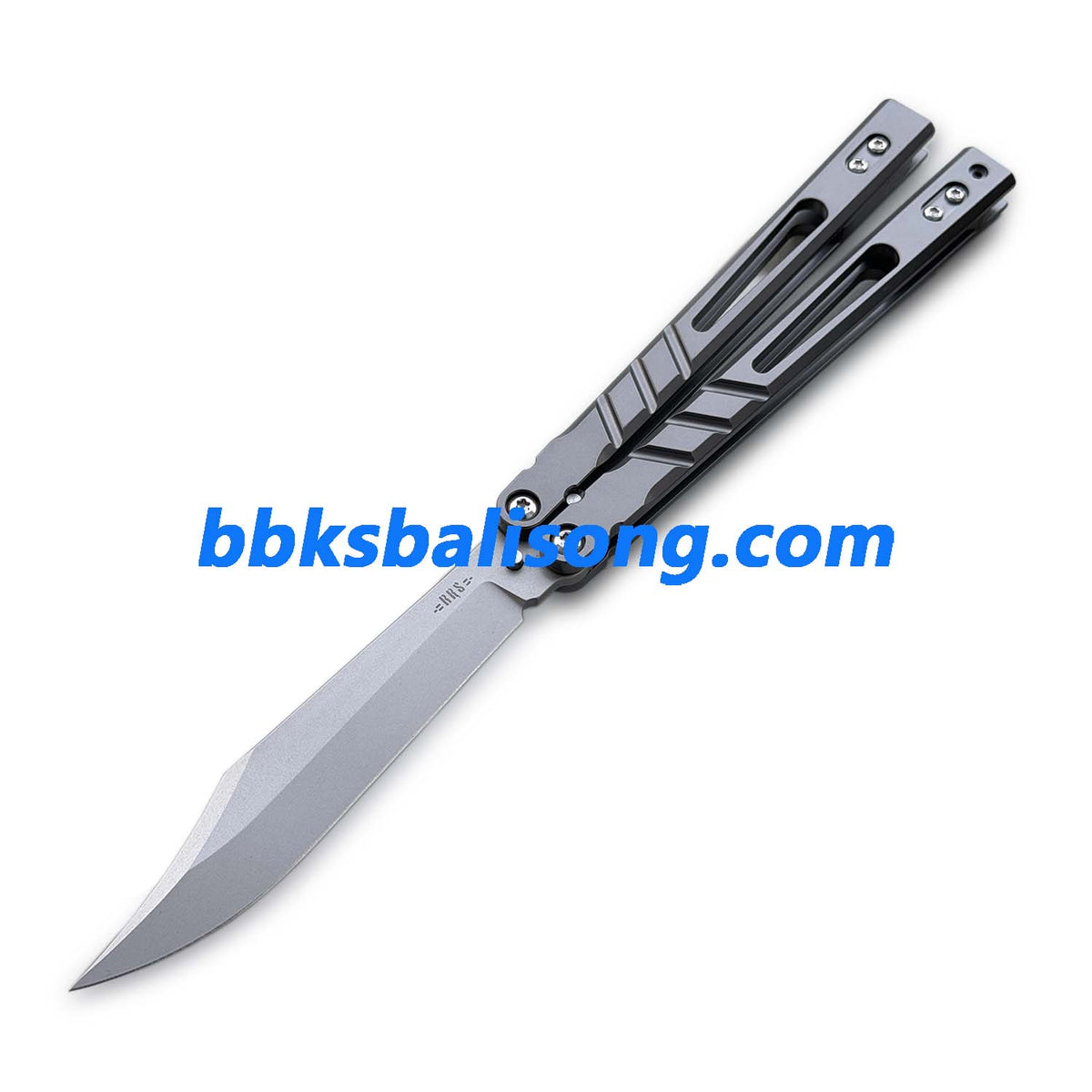 Baliplus Alpha Beast 3.0 Balisong Clone Sandwich Titanium Handle Bushings System