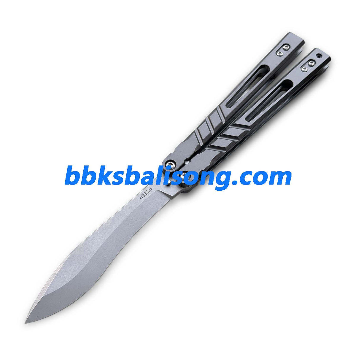 Baliplus Alpha Beast 3.0 Balisong Clone Sandwich Titanium Handle Bushings System