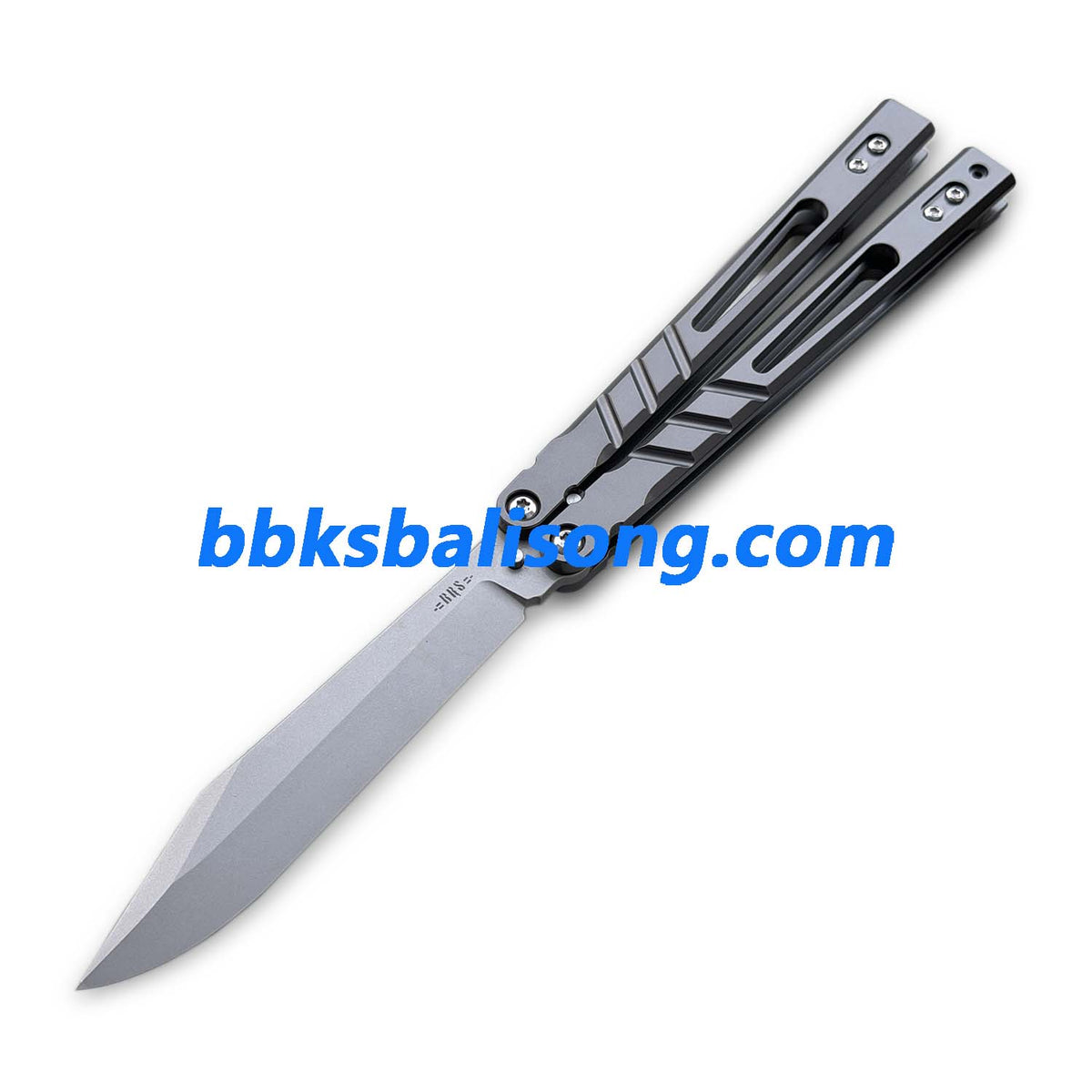 Baliplus Alpha Beast 3.0 Balisong Clone Sandwich Titanium Handle Bushings System