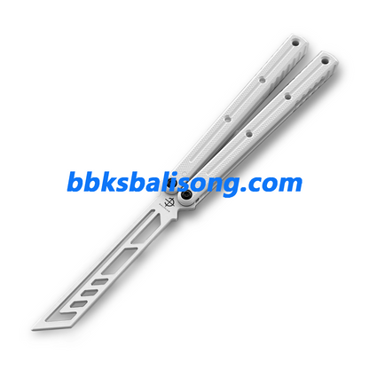 Baliplus Speed Channel Krake Raken (Kraken) V3 Balisong Trainer Clone Glossy Handle