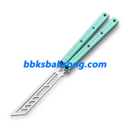 Baliplus Speed Channel Krake Raken (Kraken) V3 Balisong Trainer Clone Glossy Handle