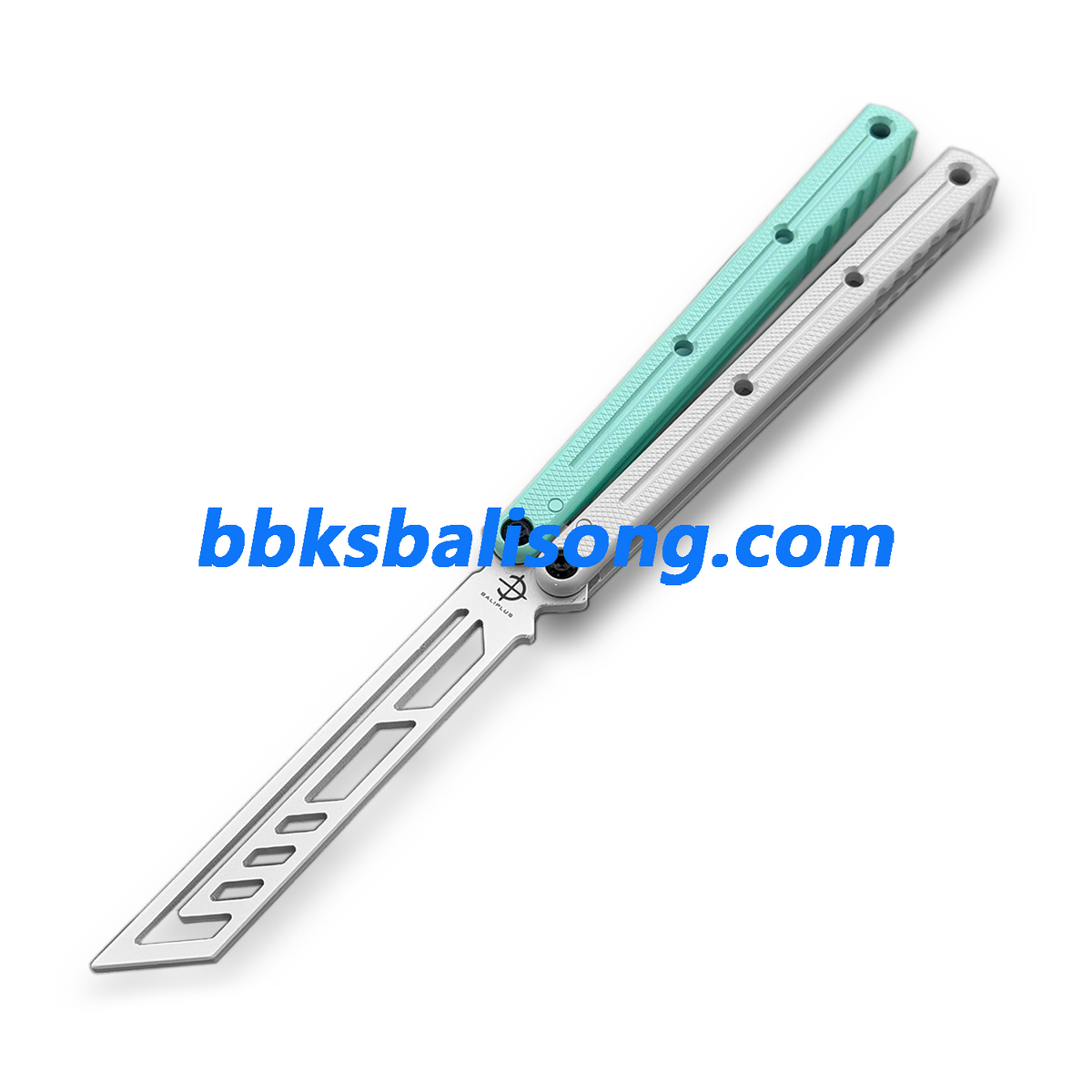 Baliplus Speed Channel Krake Raken (Kraken) V3 Balisong Trainer Clone Glossy Handle