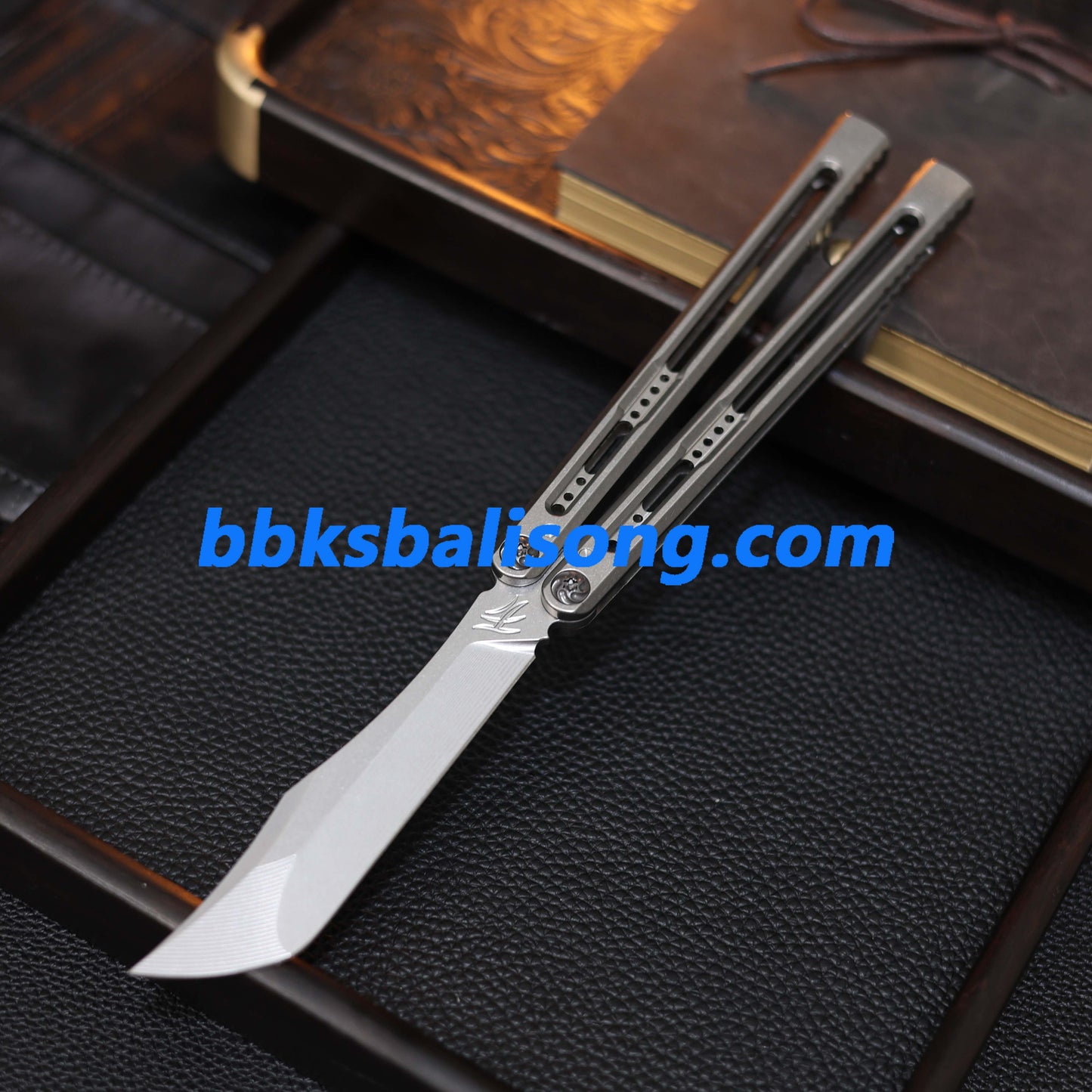 Baliplus Medusa V2 Balisong Clone Titanium Handle Bushings System