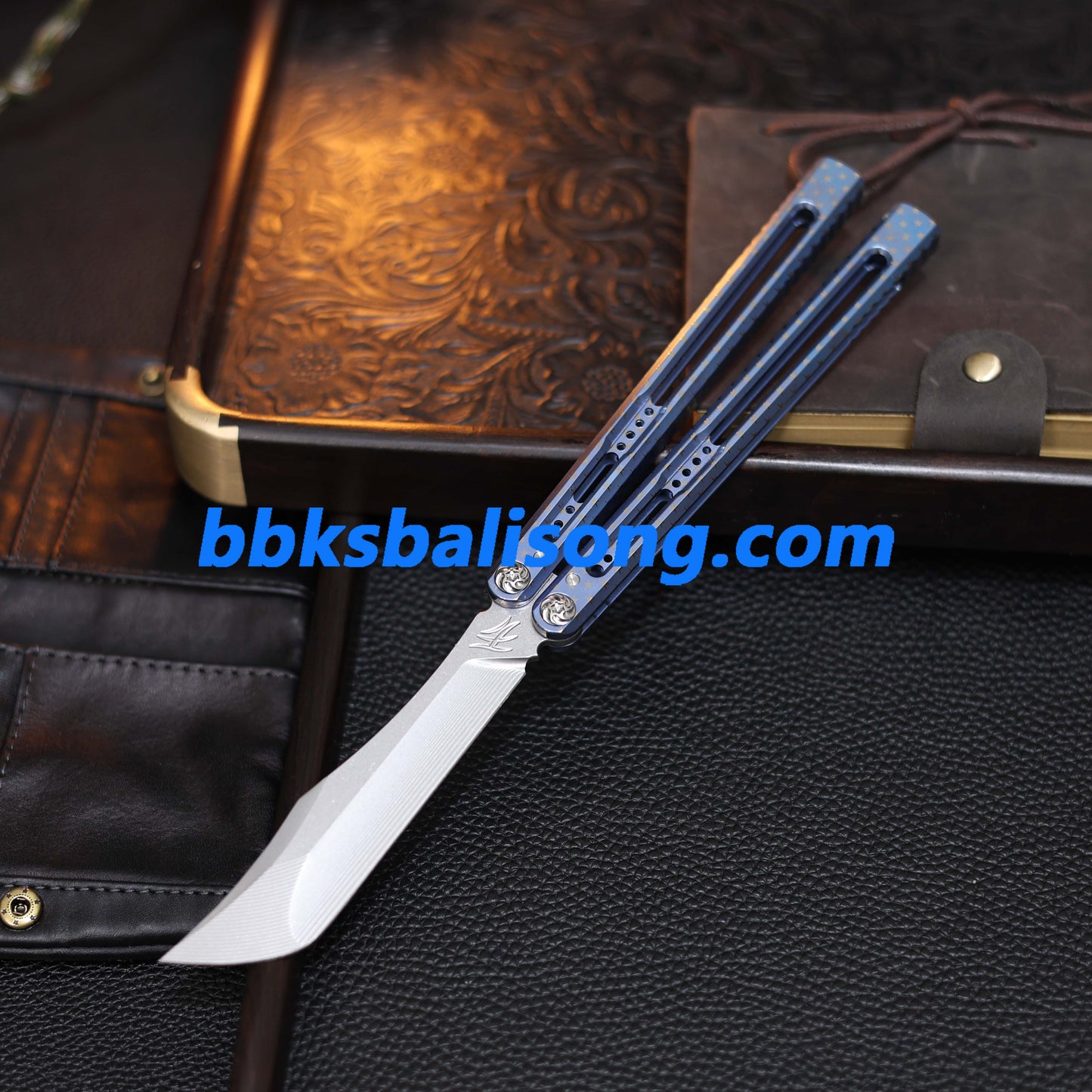 Baliplus Medusa V2 Balisong Clone Titanium Handle Bushings System